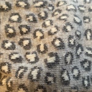 Gray Cotton girls 2-3 years animal print tights